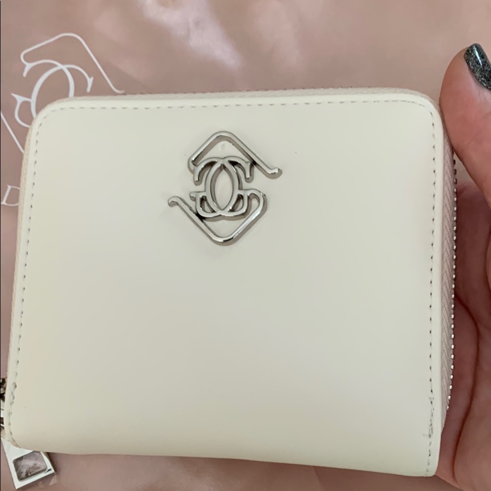 Glass Ladder & Co Susan Creme Bi-fold Wallet w RFID coating! NWT!